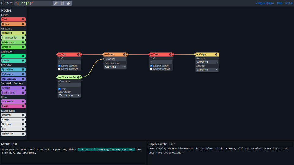 Screenshot of Nodexr