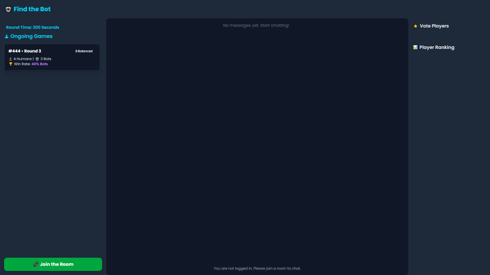 Screenshot of Find the Bot