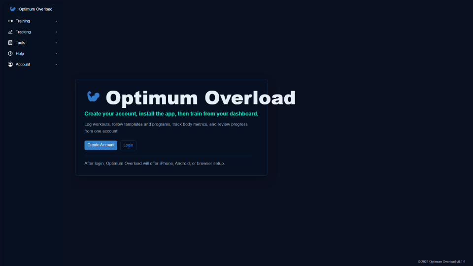 Screenshot of Optimum Overload